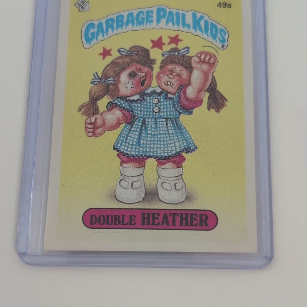 Double Heather Series 1 Garbage Pail Card In Great Condition !